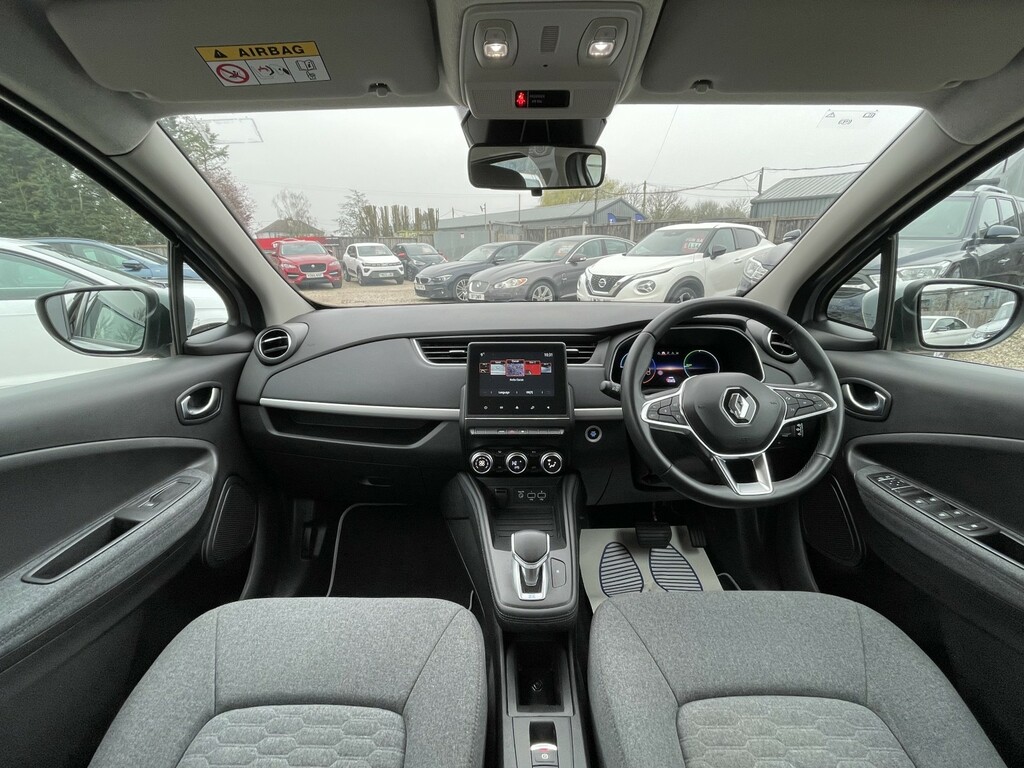 Renault Zoe Hatchback Iconic R135 Ev 50 Rapid Charge My21.5 2 HK71AZP Grey #2