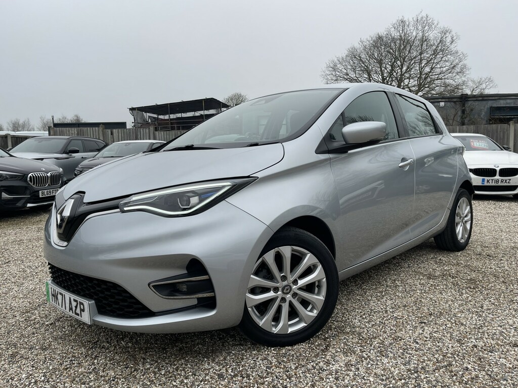 Renault Zoe Hatchback Iconic R135 Ev 50 Rapid Charge My21.5 2 HK71AZP Grey #3