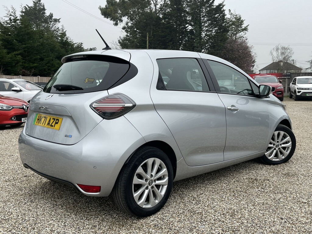 Renault Zoe Hatchback Iconic R135 Ev 50 Rapid Charge My21.5 2 HK71AZP Grey #4