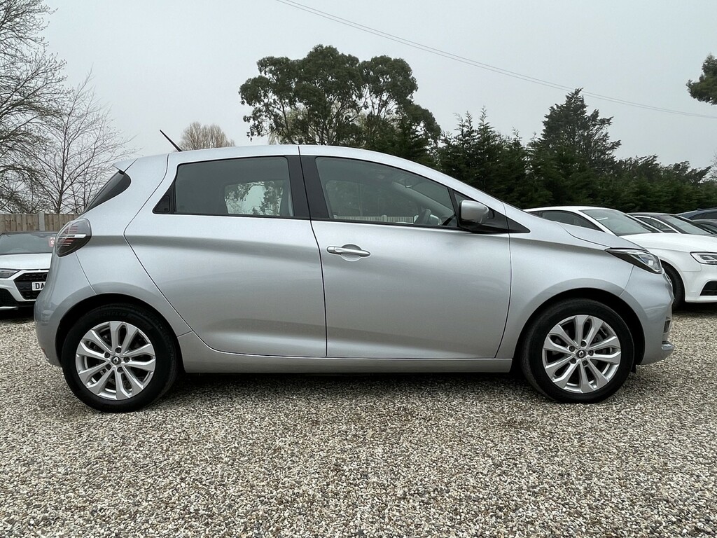 Renault Zoe Hatchback Iconic R135 Ev 50 Rapid Charge My21.5 2 HK71AZP Grey #6