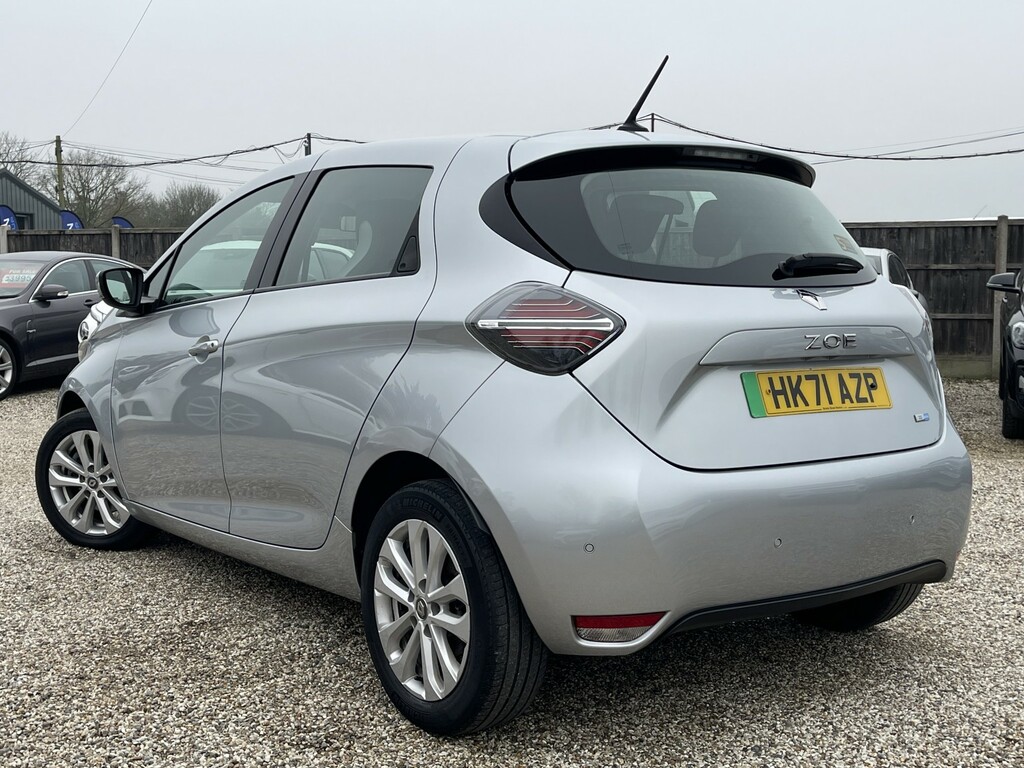Renault Zoe Hatchback Iconic R135 Ev 50 Rapid Charge My21.5 2 HK71AZP Grey #5