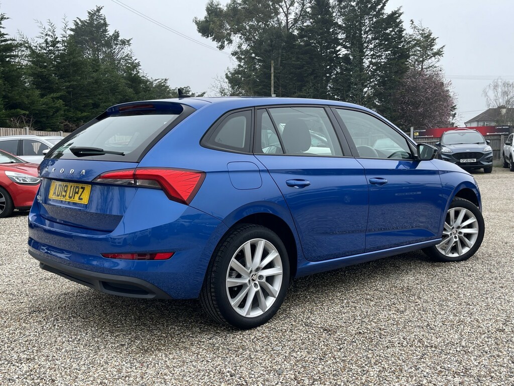 Skoda Scala Hatchback 1.0 Tsi Se 201919 Blue #4