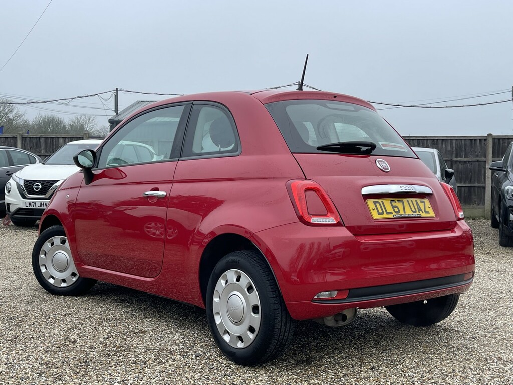 Fiat 500 Hatchback 1.2 500 My17 1.2 69Hp Pop 201867 DL67UAZ Red #5