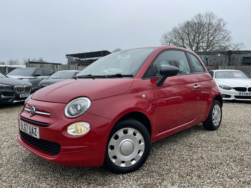 Fiat 500 Hatchback 1.2 500 My17 1.2 69Hp Pop 201867 DL67UAZ Red #3