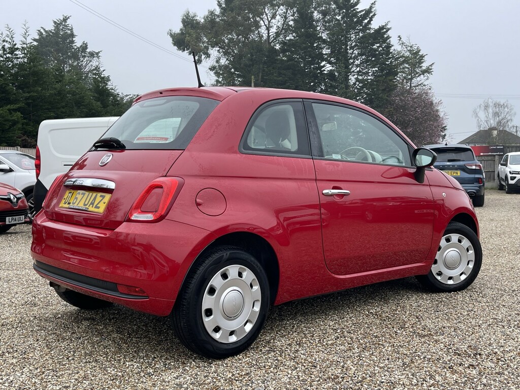 Fiat 500 Hatchback 1.2 500 My17 1.2 69Hp Pop 201867 DL67UAZ Red #4