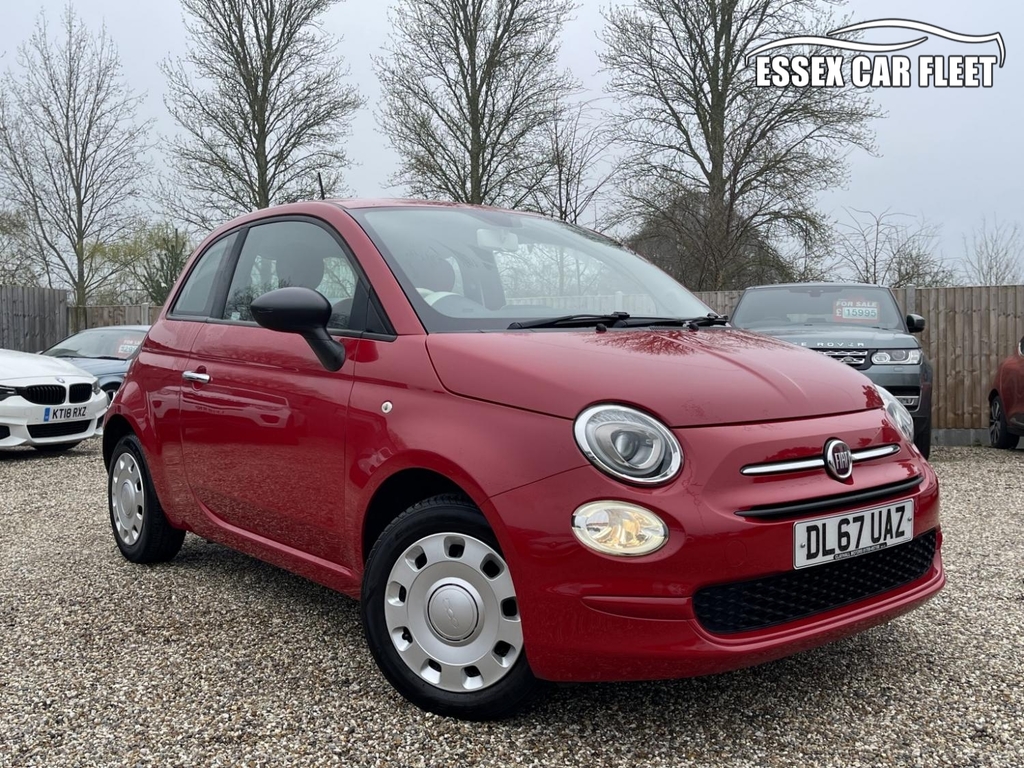 Fiat 500 Hatchback 1.2 500 My17 1.2 69Hp Pop 201867 Red
