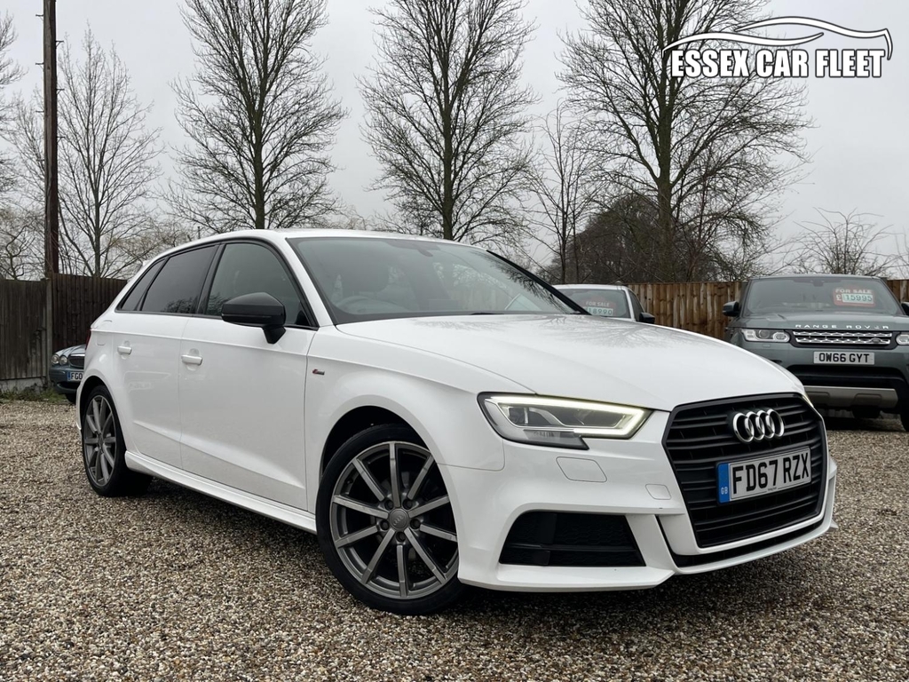 Audi A3 Hatchback 2.0 Tdi Black Edition 201867 White