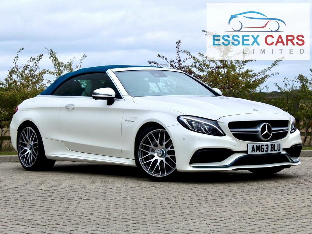Mercedes-Benz C Class C63 Amg Blue Ocean Limited Edition Premium Cabri White