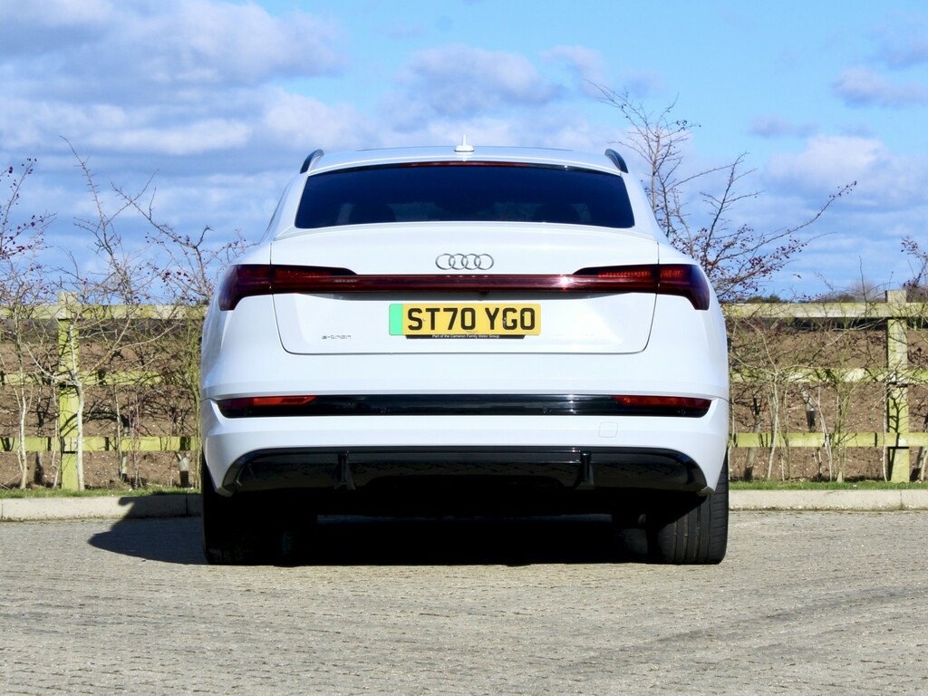Audi E-tron 55 Vorsprung Sportback - 2021 ST70YGO White #4