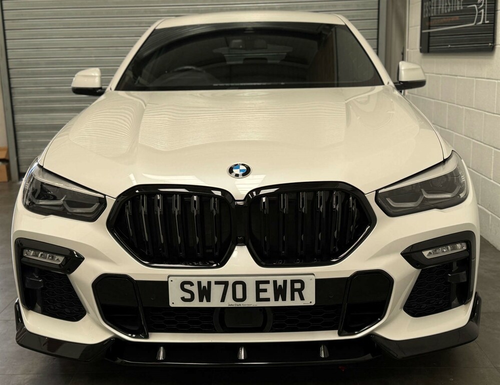 BMW X6 Xdrive 30D M Sport 4Wd White #2