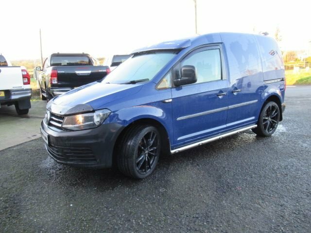 Volkswagen Caddy 2L Startline GJ67CXH Blue #6