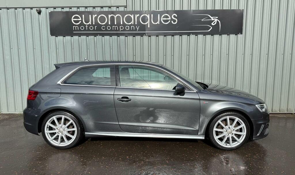 Audi A3 Hatchback 1.8 Tfsi S Line Euro 6 Ss 20156 Grey #2