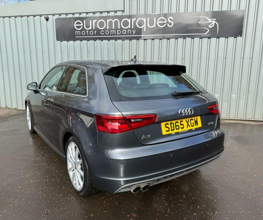 Audi A3 Hatchback 1.8 Tfsi S Line Euro 6 Ss 20156 Grey #6