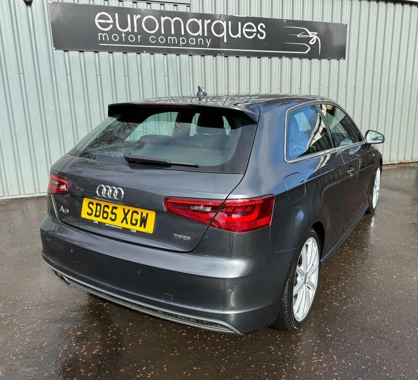 Audi A3 Hatchback 1.8 Tfsi S Line Euro 6 Ss 20156 Grey #4