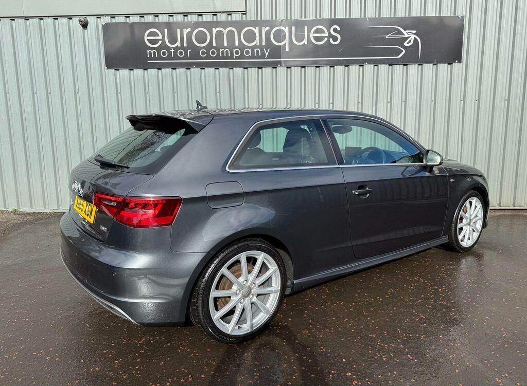 Audi A3 Hatchback 1.8 Tfsi S Line Euro 6 Ss 20156 Grey #3