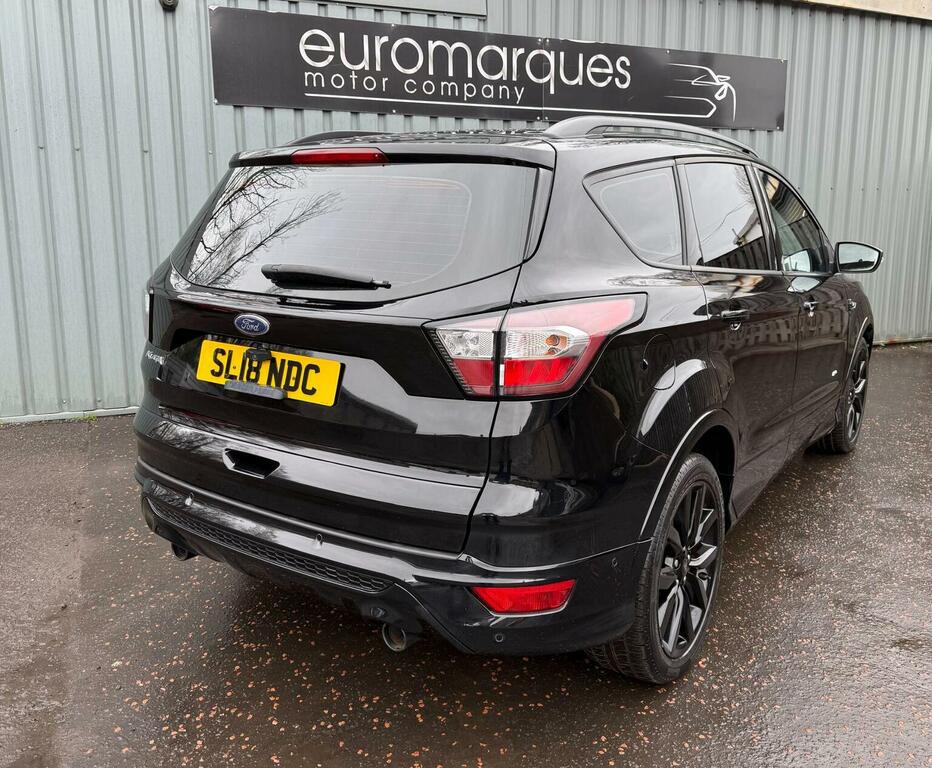 Ford Kuga Suv 2.0 Tdci St-line X Awd Euro 6 Ss 2018 SL18NDC Black #4