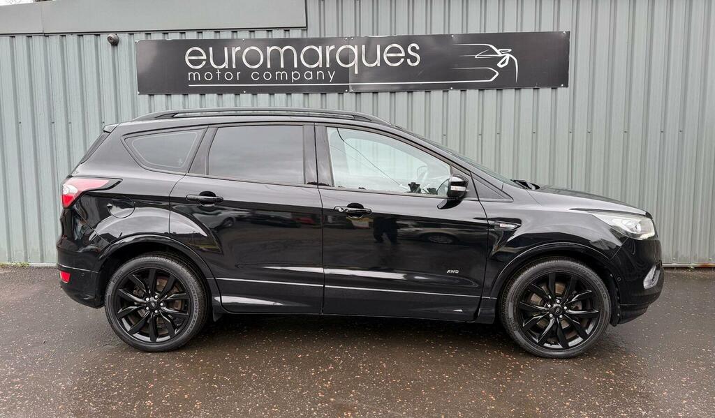 Ford Kuga Suv 2.0 Tdci St-line X Awd Euro 6 Ss 2018 SL18NDC Black #2