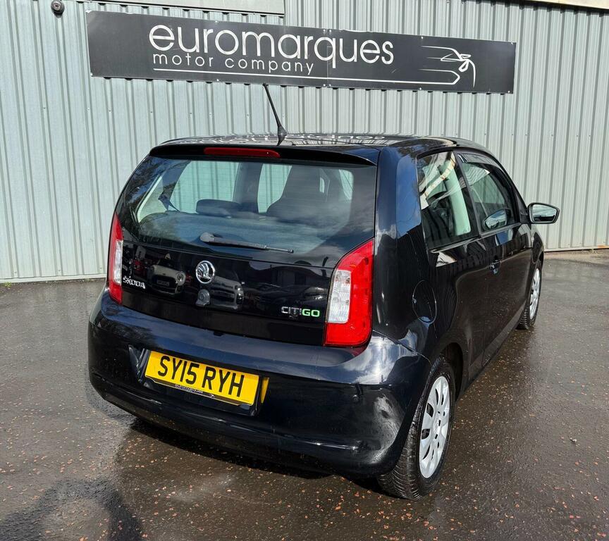 Skoda Citigo Hatchback 1.0 Mpi Greentech Se Euro 5 Ss 2 SY15RYH Black #4