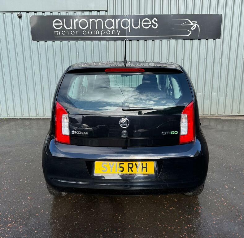 Skoda Citigo Hatchback 1.0 Mpi Greentech Se Euro 5 Ss 2 SY15RYH Black #5
