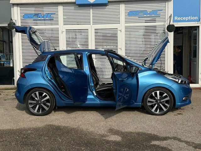 Nissan Micra 2019 1.0 Dig-t Acenta Hatchback LF69DWO Blue #6
