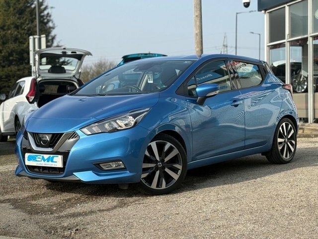 Nissan Micra 2019 1.0 Dig-t Acenta Hatchback LF69DWO Blue #4