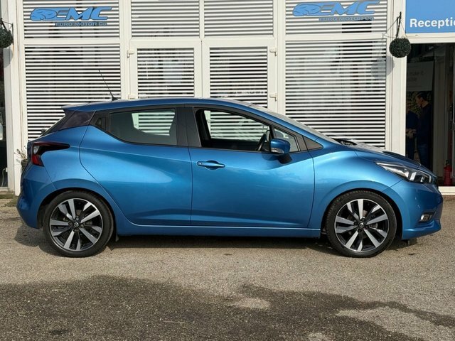Nissan Micra 2019 1.0 Dig-t Acenta Hatchback LF69DWO Blue #2