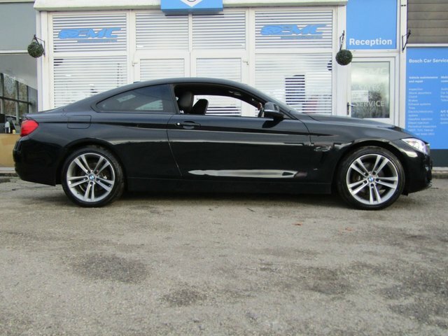BMW 4 Series Gran Coupe 2015 2.0 420D Sport Coupe Xdrive Black #2