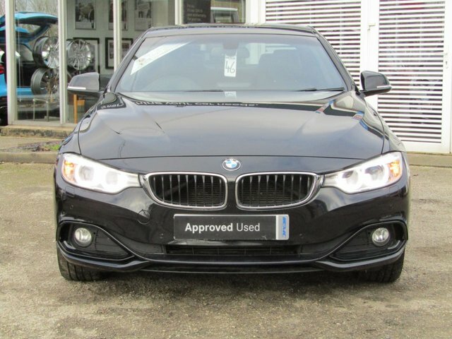 BMW 4 Series Gran Coupe 2015 2.0 420D Sport Coupe Xdrive Black #3