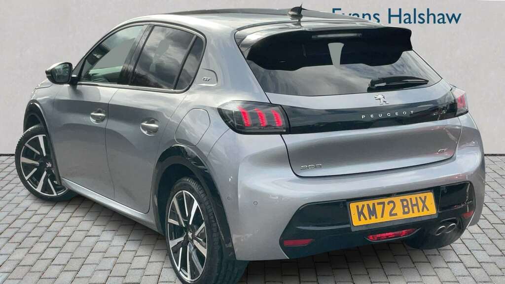 Peugeot 208 1.2 Puretech 130 Gt Premium Eat8 2022 KM72BHX Grey #2