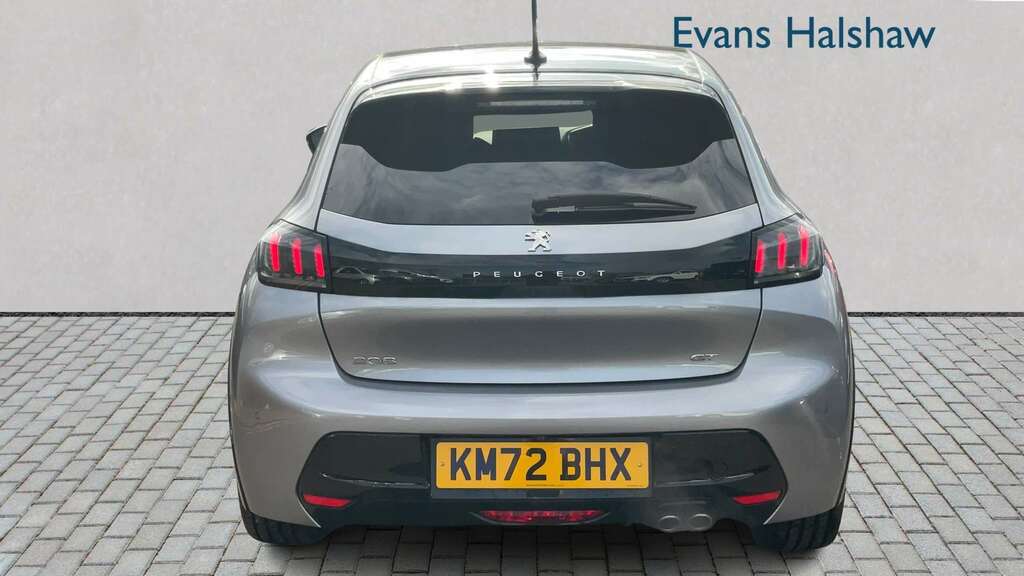 Peugeot 208 1.2 Puretech 130 Gt Premium Eat8 2022 KM72BHX Grey #5