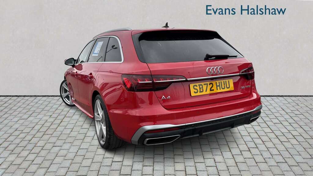 Audi A4 35 Tfsi S Line S Tronic 2023 SB72HUU Red #2