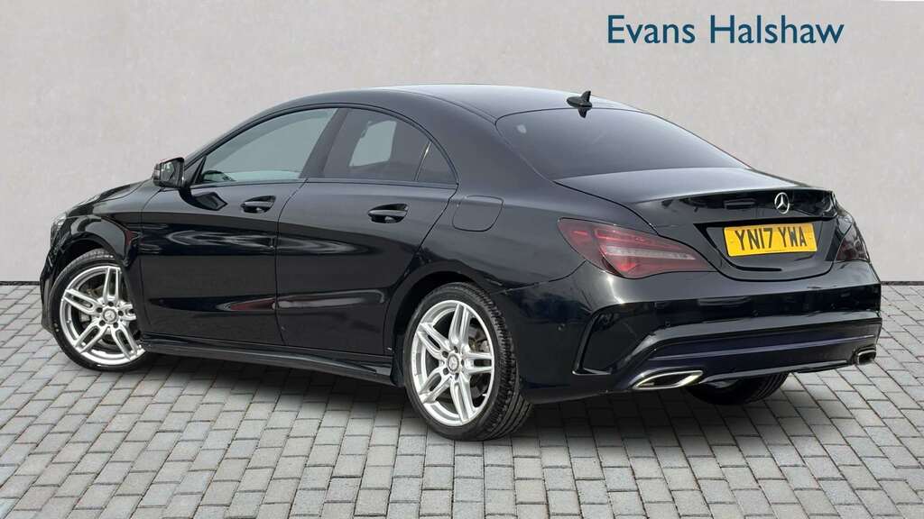 Mercedes-Benz CLA Class 200D Amg Line 2017 YN17YWA Black #2