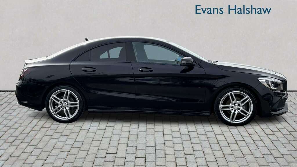 Mercedes-Benz CLA Class 200D Amg Line 2017 YN17YWA Black #4