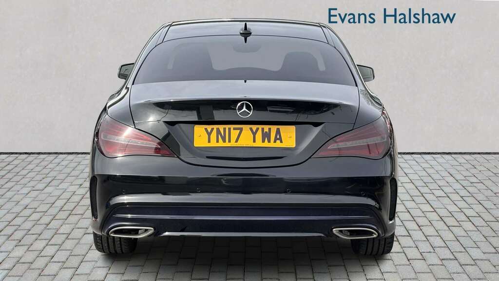 Mercedes-Benz CLA Class 200D Amg Line 2017 YN17YWA Black #5