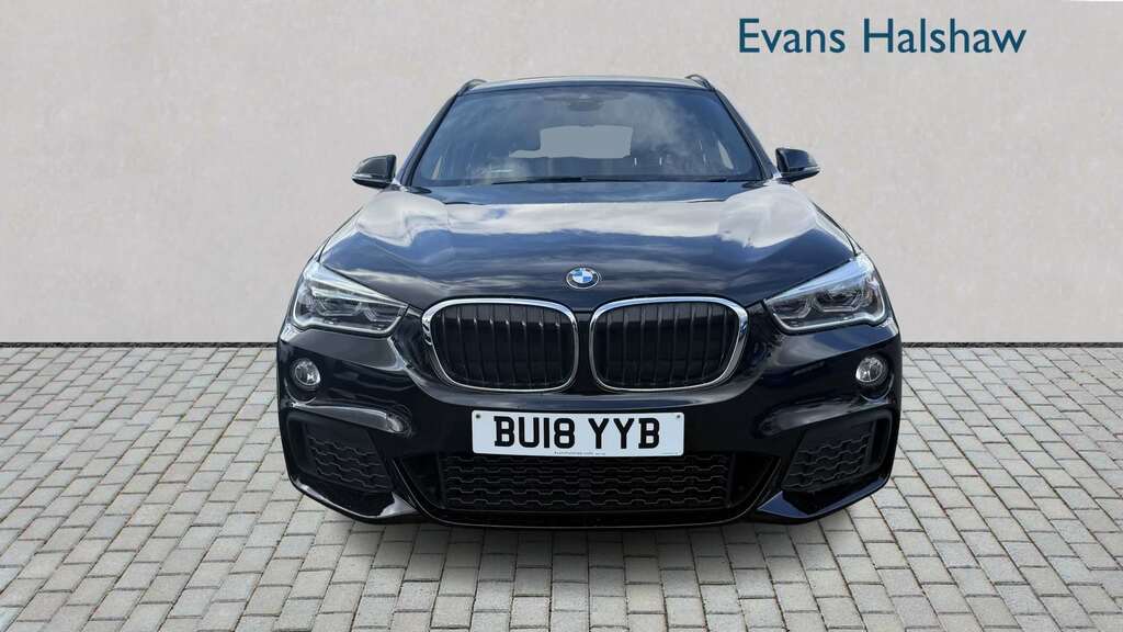 BMW X1 Xdrive 20D M Sport Step 2018 BU18YYB Black #4