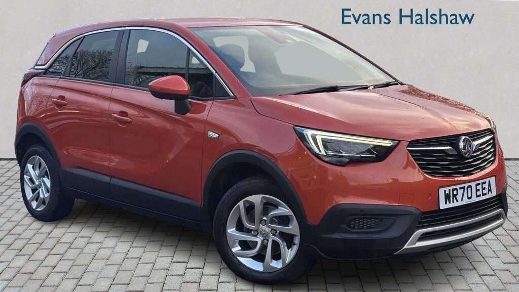 Vauxhall Crossland X 1.2T 110 Bus Ed Nav 6 Spd Ss 2020 Orange