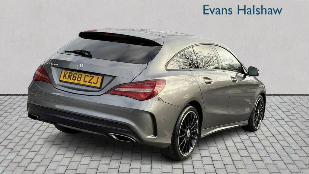 Mercedes-Benz CLA Class 200 Amg Line Night Edition Plus Tip 2018 KR68CZJ Grey #3