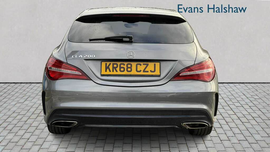Mercedes-Benz CLA Class 200 Amg Line Night Edition Plus Tip 2018 KR68CZJ Grey #4