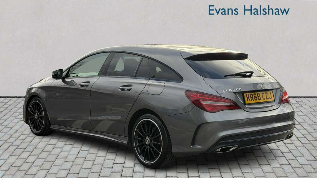 Mercedes-Benz CLA Class 200 Amg Line Night Edition Plus Tip 2018 KR68CZJ Grey #5