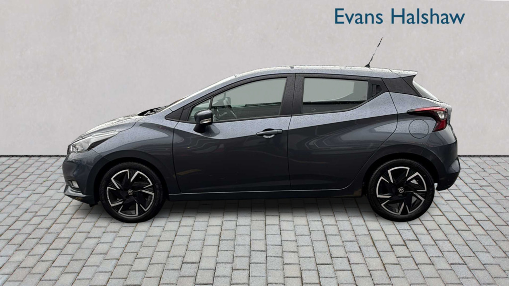 Nissan Micra 1.0 Ig-t 92 Acenta Cvt 2022 Grey #3
