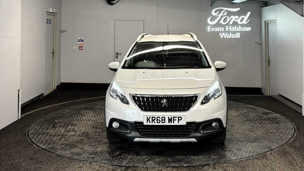 Peugeot 2008 1.5 Bluehdi 100 Allure 2018 KR68WFP White #2