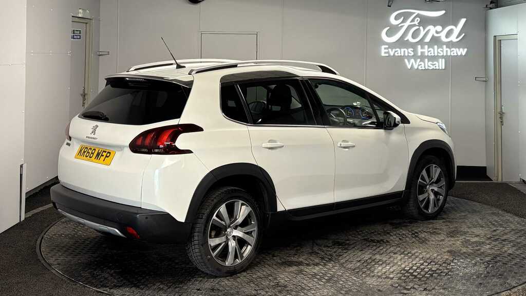 Peugeot 2008 1.5 Bluehdi 100 Allure 2018 KR68WFP White #5