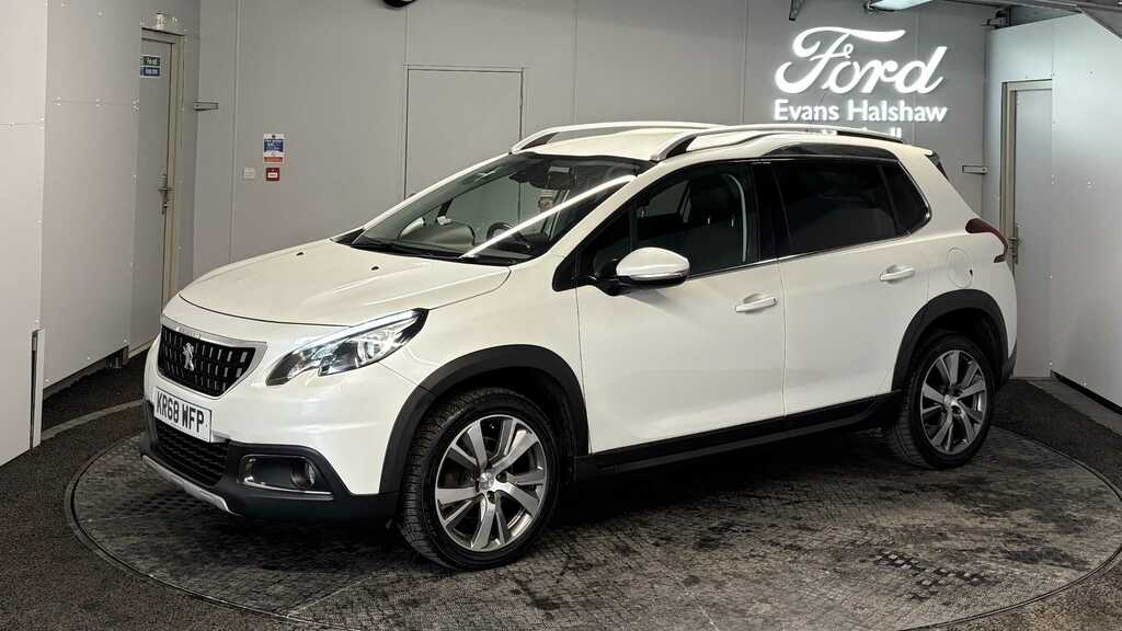 Peugeot 2008 1.5 Bluehdi 100 Allure 2018 KR68WFP White #3