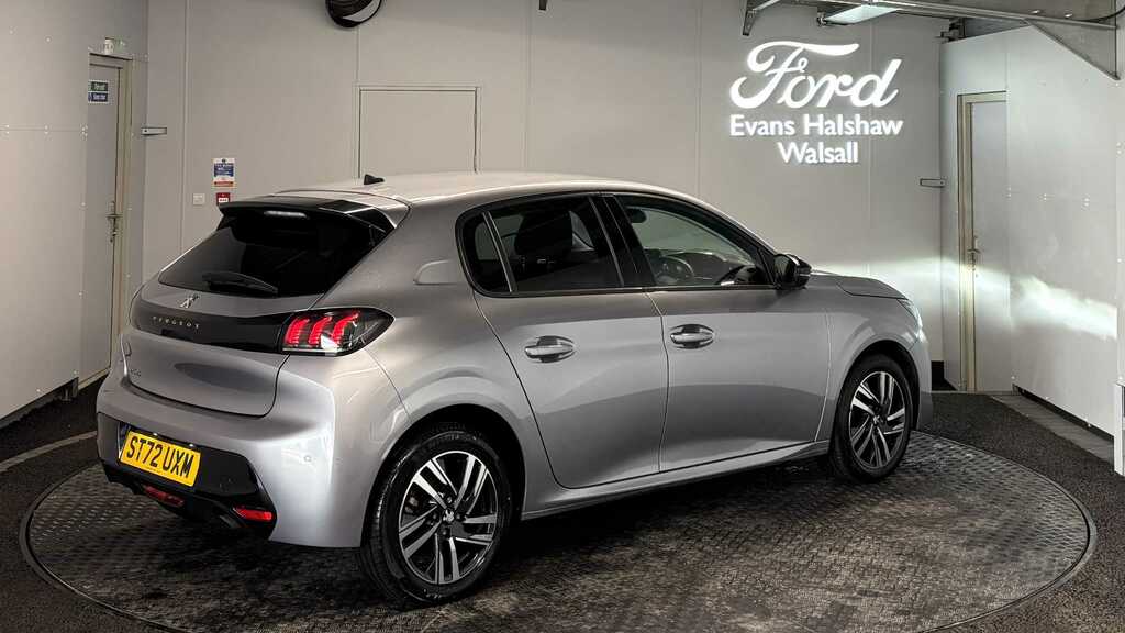 Peugeot 208 1.2 Puretech 100 Allure Premium 2023 ST72UXM Grey #5