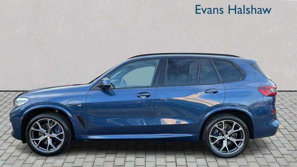 BMW X5 Xdrive45e M Sport 2021 PF70SOE Blue #3