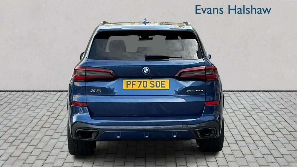 BMW X5 Xdrive45e M Sport 2021 PF70SOE Blue #4