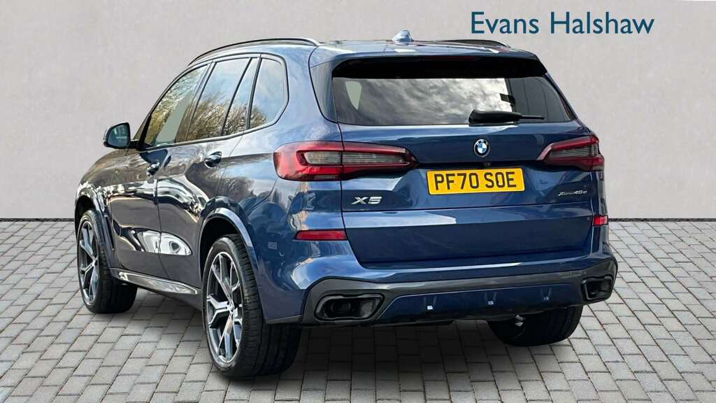 BMW X5 Xdrive45e M Sport 2021 PF70SOE Blue #2