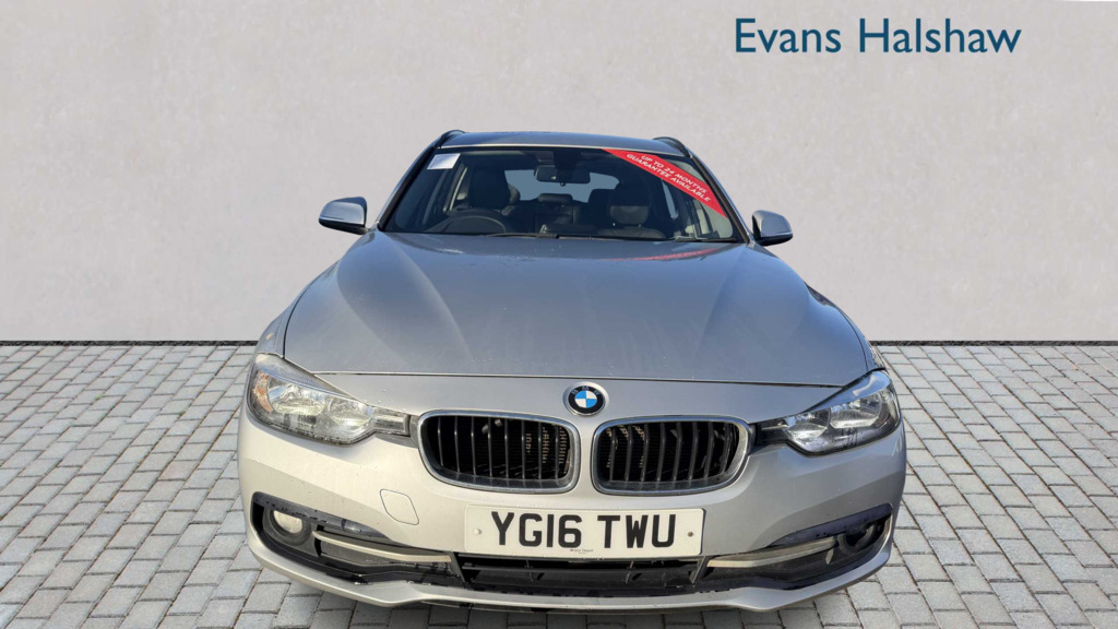 BMW 3 Series 320D Efficientdynamics Sport 2016 YG16TWU Silver #3