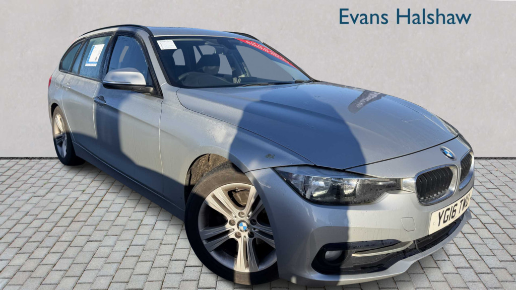 BMW 3 Series 320D Efficientdynamics Sport 2016 Silver