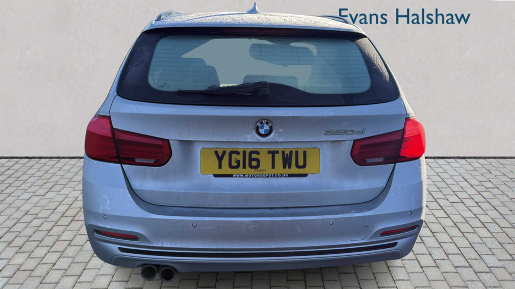 BMW 3 Series 320D Efficientdynamics Sport 2016 YG16TWU Silver #4